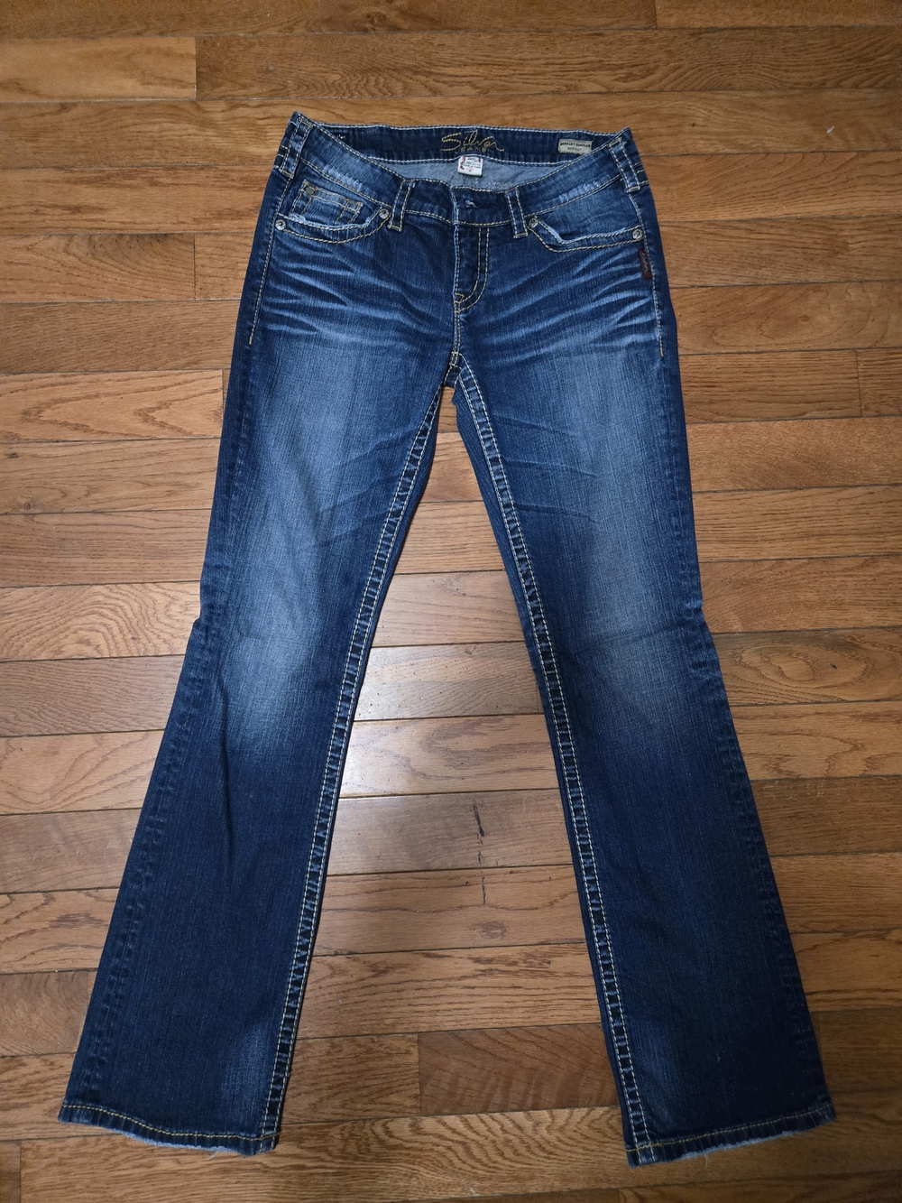 Silver Berkley Surplus Jeans Medium Wash Bootcut Jeans 30 W 33 L